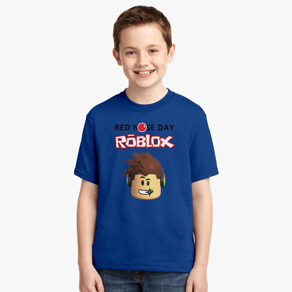 Roblox Red Nose Day Youth T Shirt Kidozi Com - 2018 new roblox red nose day boys t shirt kids spring autumn