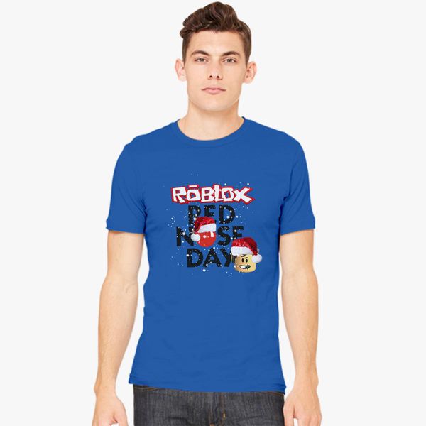 Roblox Christmas Design Red Nose Day Men S T Shirt Kidozi Com - roblox t shirt design