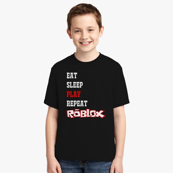 Eat Sleep Roblox Youth T Shirt Kidozi Com