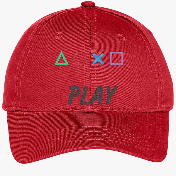 roblox logo youth six panel twill cap embroidered