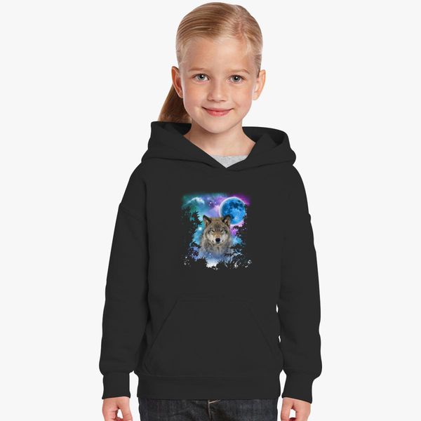 Timber Wolf Midnight Forest Kids Hoodie Kidozi Com - roblox timber wolf