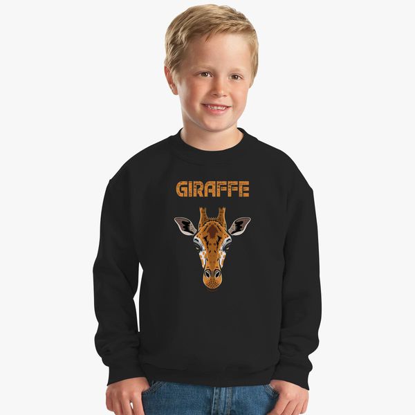 Giraffe Head Kids Sweatshirt Kidozi Com - roblox giraffe head