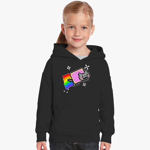 Nyan Cat Rainbow Kids Hoodie Kidozi Com - nayon cat hoodie roblox