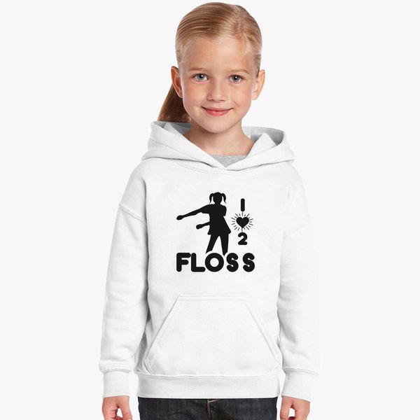 Floss Dance I Love To Floss Like A Boss Kids Hoodie Kidozi Com - floss dance roblox