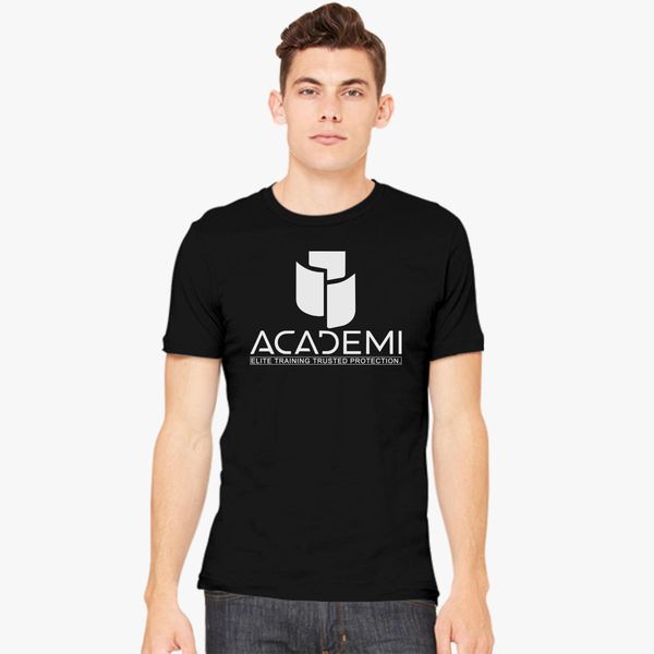 ACADEMI Elite Training Logo Symbol Men/'s White T-Shirt Size S to 5XL