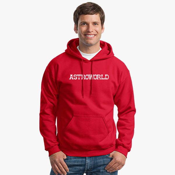 astroworld hoodie red