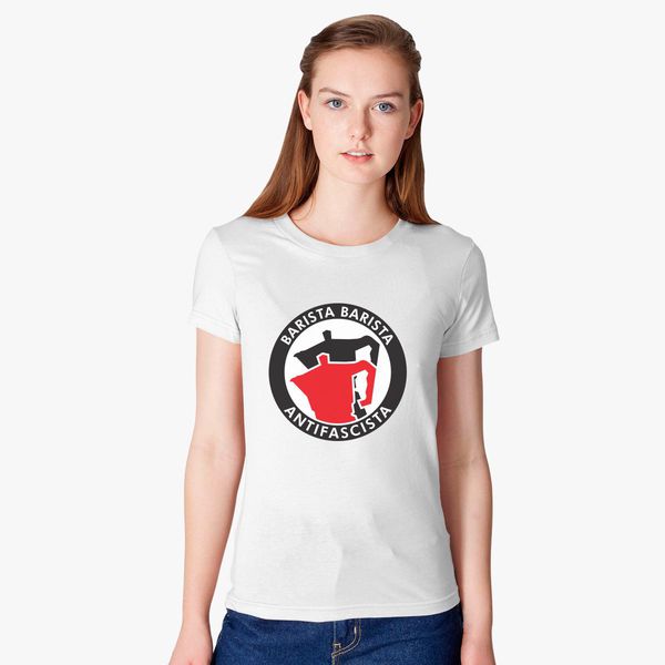 Barista Barista Antifascista Women S T Shirt Kidozi Com