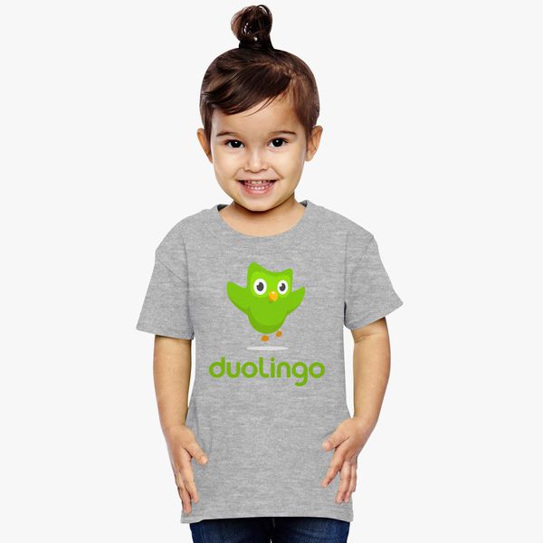 Duolingo Logo Toddler T Shirt Kidozi Com - duolingo roblox t shirt