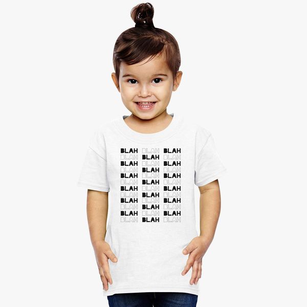 Udgangspunktet ugunstige storm Blah Blah Blah Toddler T-shirt | Kidozi
