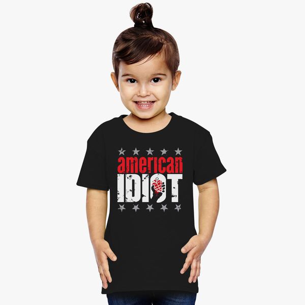 Green Day Unisex Tee Burn Out American Idiot