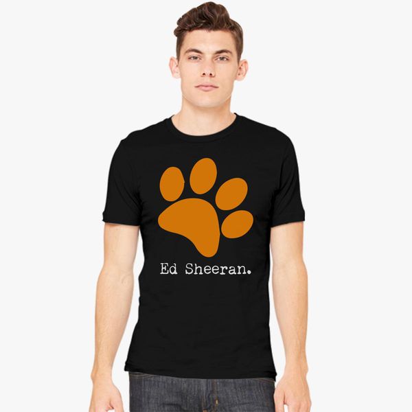 halv otte spyd udvande Ed Sheeran Paw logo Men's T-shirt | Kidozi.com