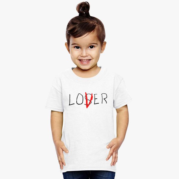 Loser Lover Los V Er Toddler T Shirt Kidozi Com - loser lover shirt roblox