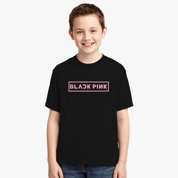 Blackpink Logo Youth T Shirt Kidozi Com - blackpink t shirt roblox