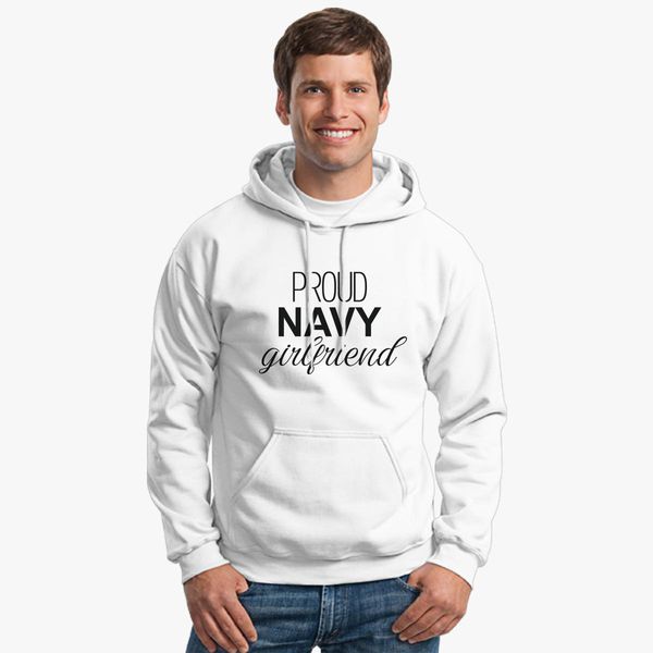 navy girlfriend hoodie