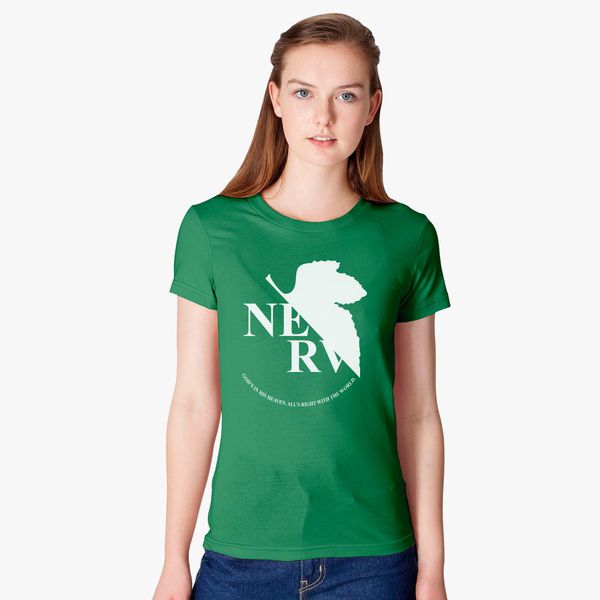 Nerv Logo Neon Genesis Evangelion Women S T Shirt Kidozi Com