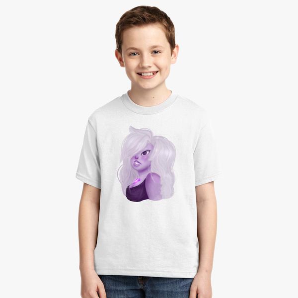 Amethyst Steven Universe Cute Art Youth T Shirt Kidozi Com - amethyst roblox shirt templates