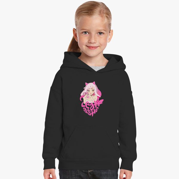 Kids Leah Ashe Gamer YouTuber Girls Hoodies Hooded Sweatshirt Tops Birthday Gift 