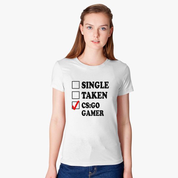 Funny Gamer status black design Women's T-shirt 