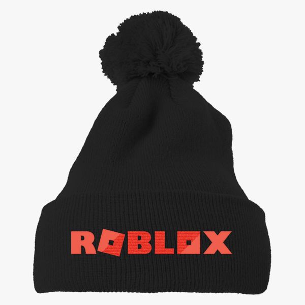 Roblox Knit Pom Cap (Embroidered)