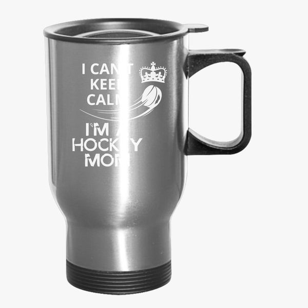 hockey mom travel mug