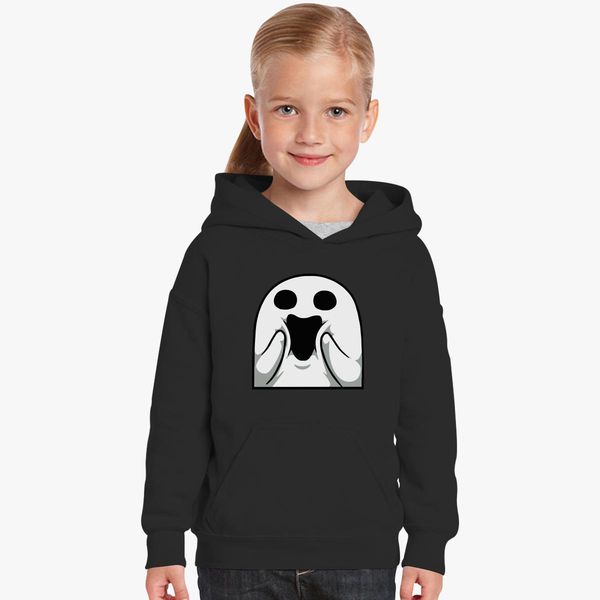 Funny Happy Ghost Face Halloween Costume Kids Hoodie Kidozi Com - roblox ghost face shirt