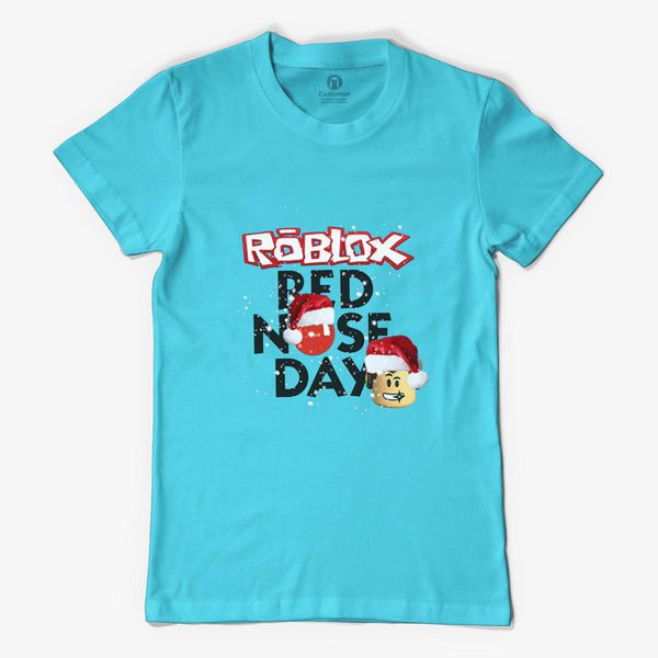 Roblox Christmas Red Nose Day Women S T Shirt Kidozi Com - t shirt raconidas roblox