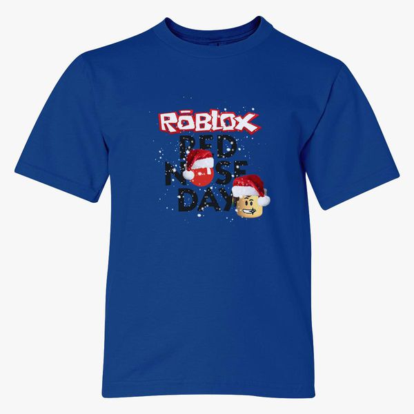 Roblox Christmas Design Red Nose Day Youth T Shirt Kidozi Com - roblox jason shirt