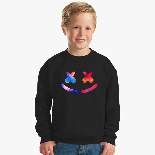 Marshmello Galaxy Kids Sweatshirt Kidozi Com - marshmello galaxy t shirt roblox