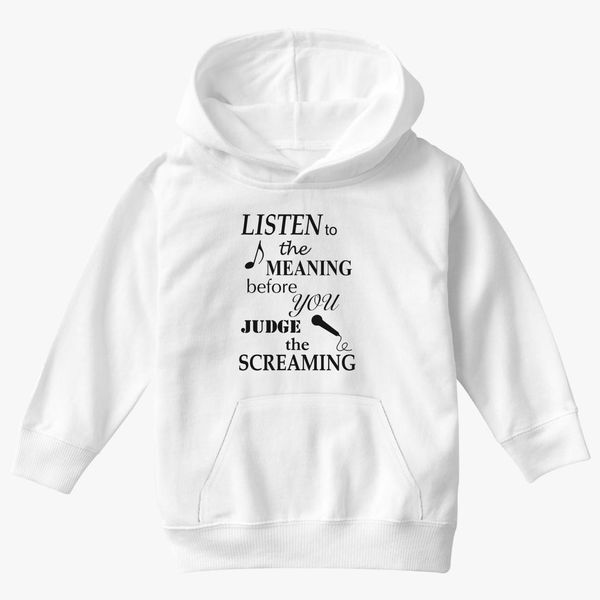 Listen To The Meaning Before You Judge The Screaming Kids Hoodie Kidozi Com - roblox screaming kid code