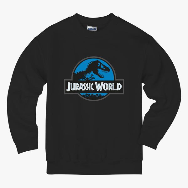 Jurassic World Logo Kids Sweatshirt Kidozi Com - roblox jurassic park shirt