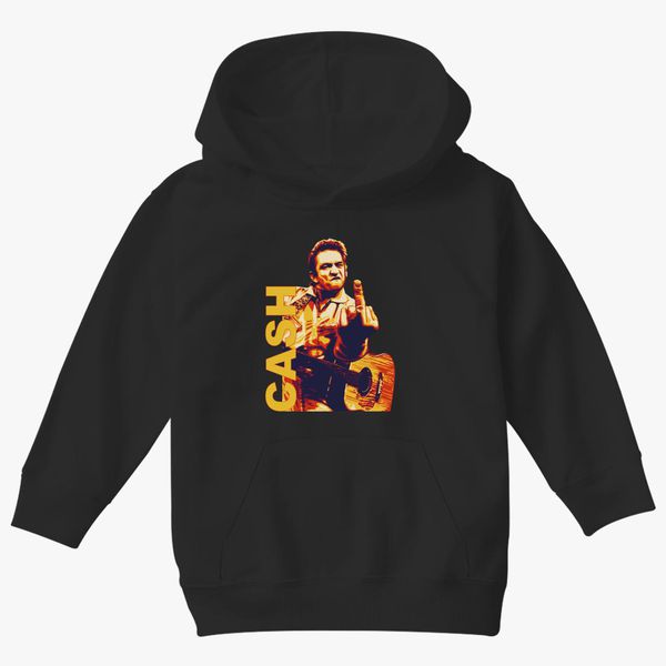Johnny Cash Middle Finger Kids Hoodie Kidozi Com - middle finger roblox song id