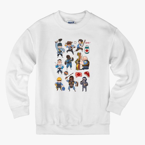 Team Fortress 2 Squad Kids Sweatshirt Kidozi Com - team fortress 2 engineer shirt roblox