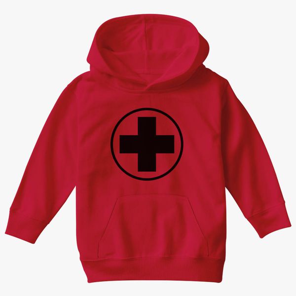 Team Fortress 2 Medic Emblem Kids Hoodie Kidozicom - 