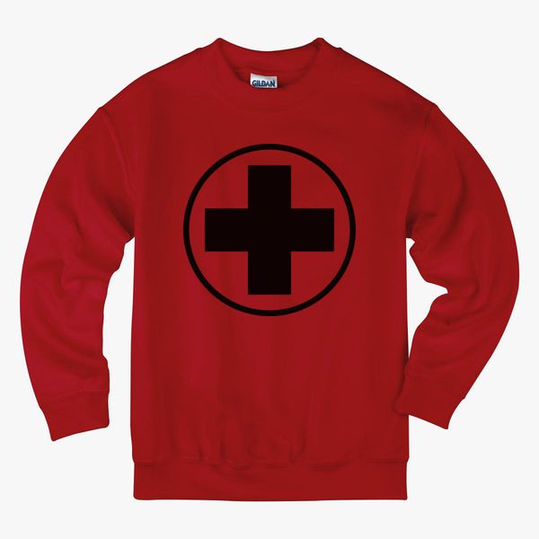 Team Fortress 2 Medic Emblem Kids Sweatshirt Kidozi Com - tf2 heavy t shirt roblox