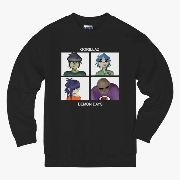 Gorillaz Demon Days Kids Sweatshirt Kidozi Com - gorillaz t shirt roblox