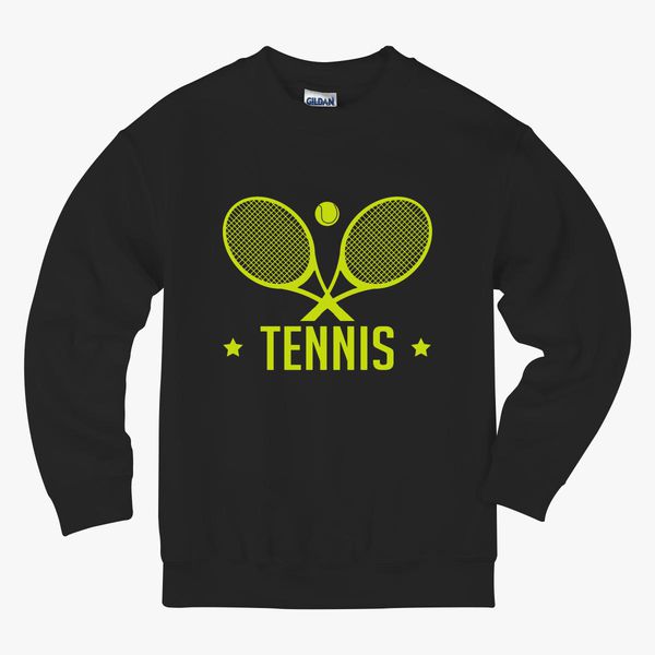 Tennis Racquet And Tennis Ball Kids Sweatshirt Kidozi Com - roblox tennis racket roblox music promo codes