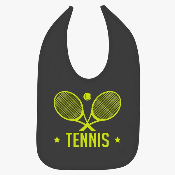 Tennis Racquet And Tennis Ball Baby Bib Kidozi Com - roblox tennis racket roblox music promo codes
