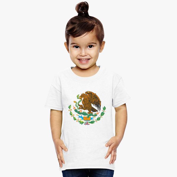 Cute Now Toddler Mexico T-Shirt Til My Mexican Comes Out Kids Shirt Top in White 2T-4T