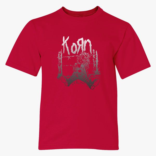 korn cartoon long sleeve t-shirt korn children blouse for toddler kid shirt 