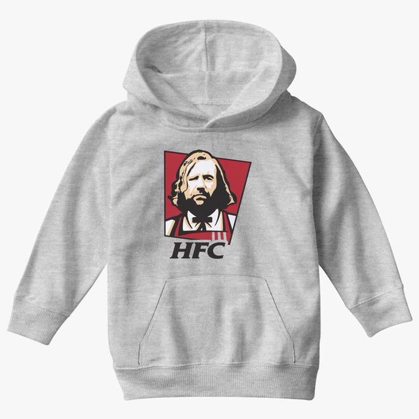 Hfc Hound Fried Chicken Kids Hoodie Kidozi Com - roblox characters names i love fried chicken