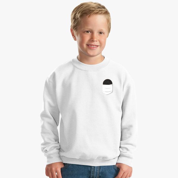 Oreo In A Shirt Pocket Oreo In Pocket Kids Sweatshirt Kidozi Com - oreo in a shirt pocket oreo in pocket kids sweatshirt more