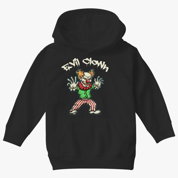 Scary Evil Clown T Shirt Kids Hoodie Kidozi Com - scary im evil shirt roblox