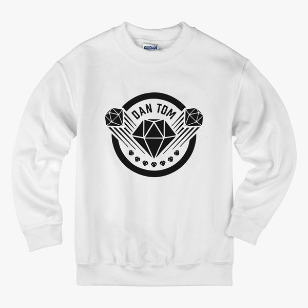 Dantdm Logo Kids Sweatshirt Kidozi Com - dantdm