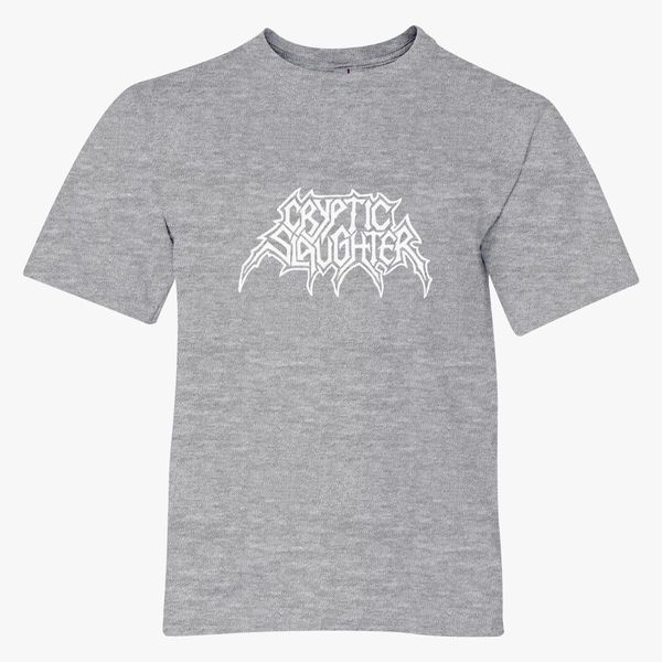 cryptic slaughter band Youth T-shirt | Kidozi.com