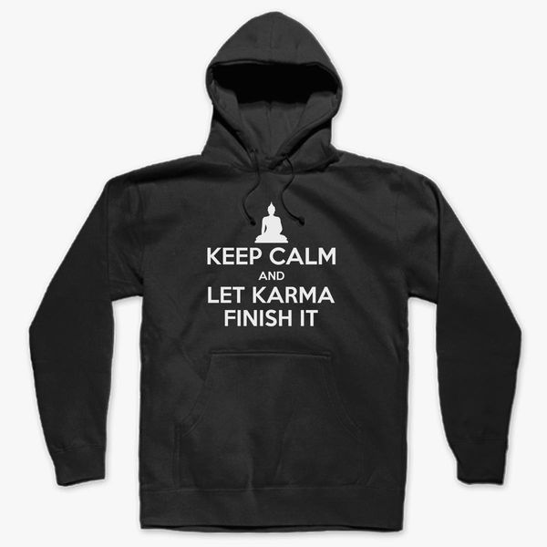 27 COLOURS PERSONALISED HOODIE YOUR NAME HANDLE IT KEEP CALM AND LET