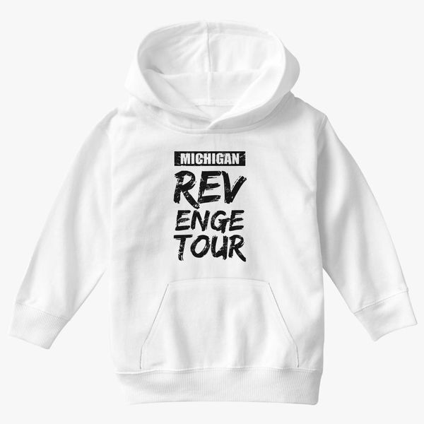 Michigan Revenge Tour 2019 Black Typo Kids Hoodie Kidozi Com - rev up that soft ghetto roblox