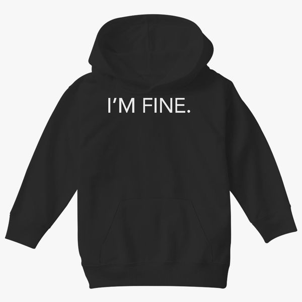 I M Fine Kids Hoodie Kidozi Com - roblox im fine hoodie purple