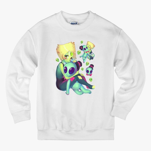Steven Universe Peridot Cute Aesthetic Art Kids Sweatshirt - 