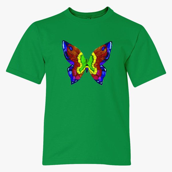 Nick Mason Butterfly Tee Youth T-shirt | Kidozi.com