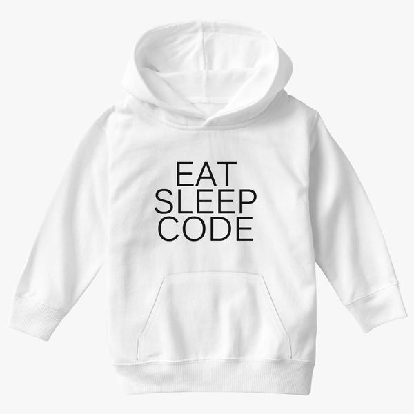 Eat Sleep Code Funny Gamer Gaming Geek Humour Programer Kids
